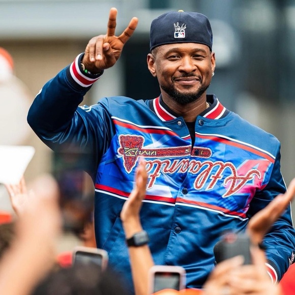 🎤 Usher Braves Bobblehead – Truist Park Exclusive – Usher Night) NEW IN … - Picture 3 of 6